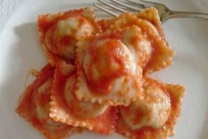 ravioli di ricotta e bietole senza lattosio