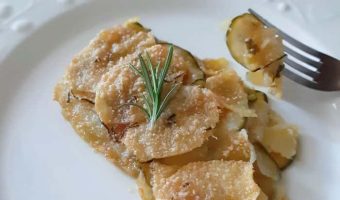 tortino di zucchine e patate al forno