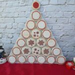 alberello di Natale con i coperchi