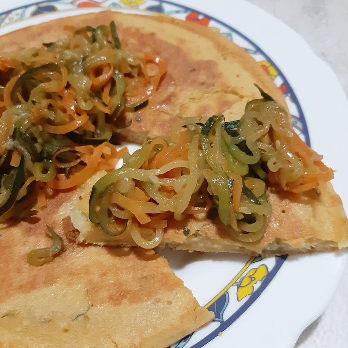 frittata vegan di cipolle e patate senza uova