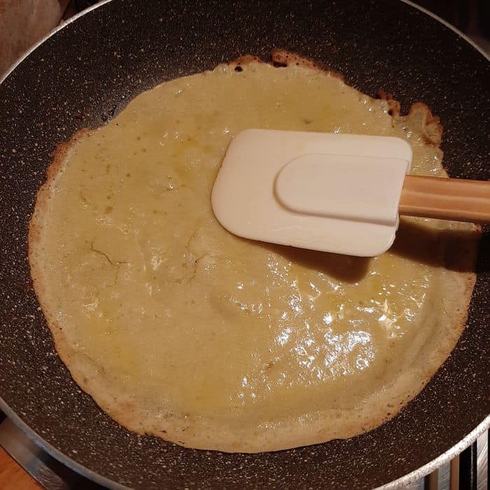 crepes di ceci e piselli