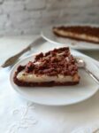 crostata vegana con frolla al cacao e crema al limone