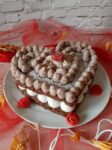 torta al cioccolato con crema senza glutine