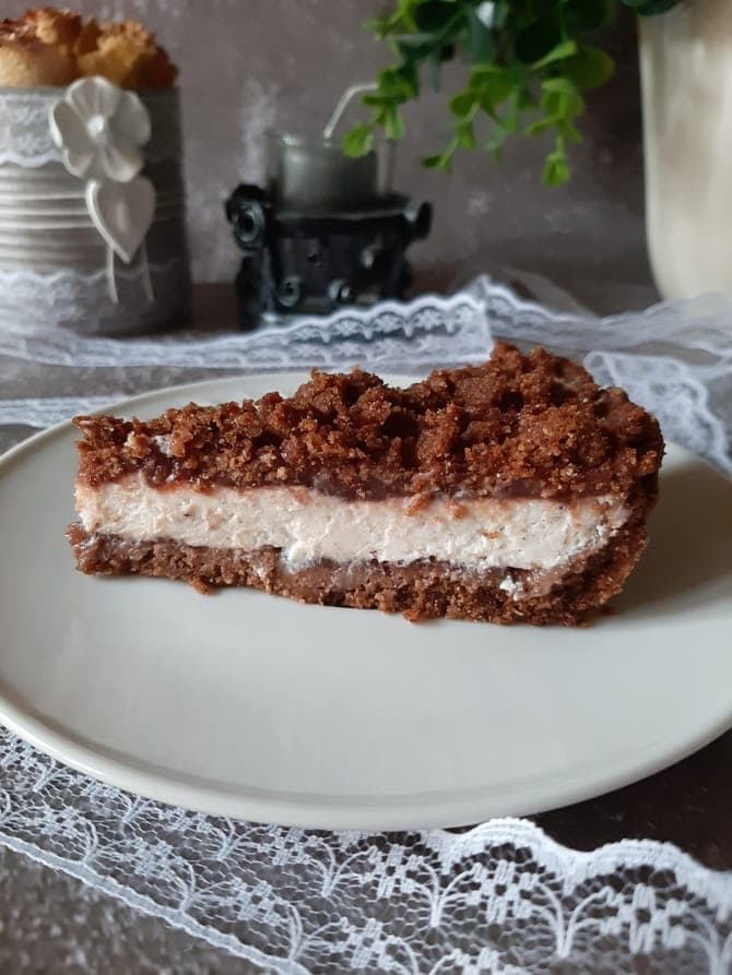 crostata con composta di fragole e ricotta