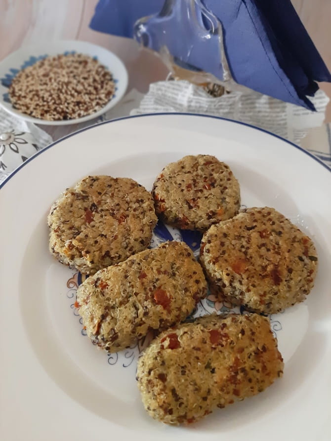 polpette vegane di quinoa