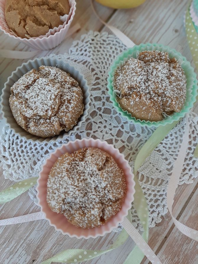 muffin al limone e mandorle senza glutine
