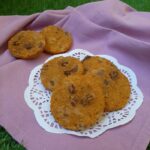 biscotti vegani carote e uvetta senza glutine al microonde