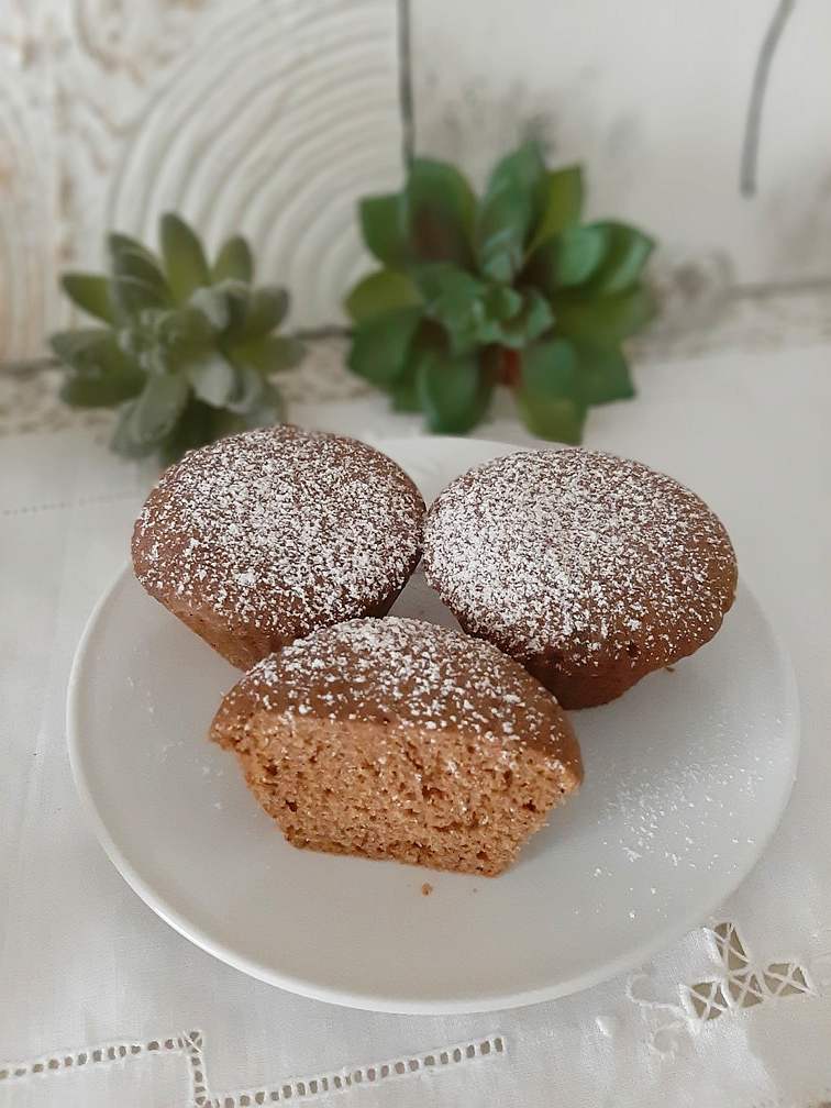 muffin al caffè senza glutine e lattosio